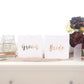 Customised Wedding Angpao Money Box / Wishing Box (1 Pair - Bride & Groom)