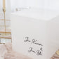 Personalised Wedding Money Box / Wishing Box (1 piece)