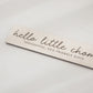 Customised Business Name Signage (Engraved on Wood)